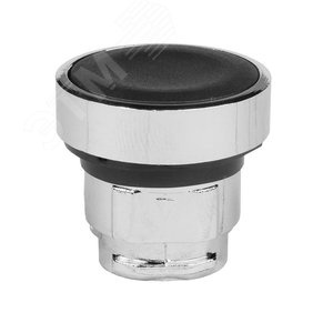 Головка кнопки OptiSignal D22 A4-P-2 черная металл ZB4BA2 - КЭАЗ Optima