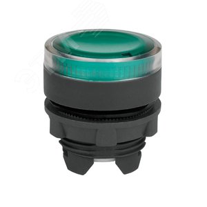 Головка кнопки OptiSignal D22 A5-PL-3 с подсветкой зеленая пластик ZB5AW333 - КЭАЗ Optima