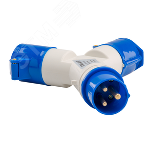 Адаптер 1012-16А-6h-220AC-2P+PE-IP44 - КЭАЗ (Курский электроаппаратный завод)