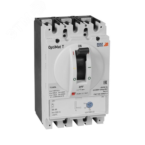 Выключатель-разъединитель OptiMat T125-SD 4P - КЭАЗ Optima