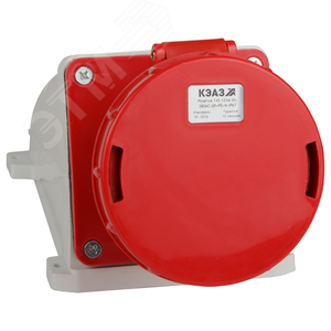 Розетка 145-125А-6h-380AC-3P+PE+N-IP67 - КЭАЗ (Курский электроаппаратный завод)