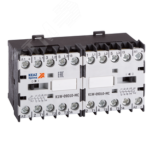 Контактор OptiStart K1W-09D10-MC-24AC-VS | 117119 | КЭАЗ - КЭАЗ (Курский электроаппаратный завод)