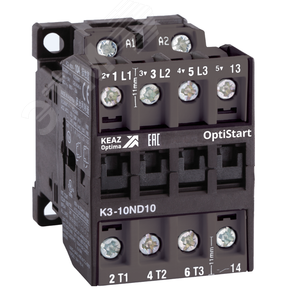 Контактор OptiStart K3-14ND10-400AC | 116928 | КЭАЗ