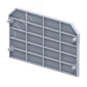 Крышка концевая OptiClip EPCMC2-2-QUATTRO-серый для клемм CMC2-2-QUATTRO - фото 2