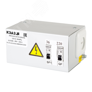 Ящик ЯТП-0,25-220/36-2-IP31-УХЛ3 - КЭАЗ (Курский электроаппаратный завод)