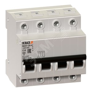 Выключатель автоматический модульный ВА47-29-4C32-УХЛ3-КЭАЗ