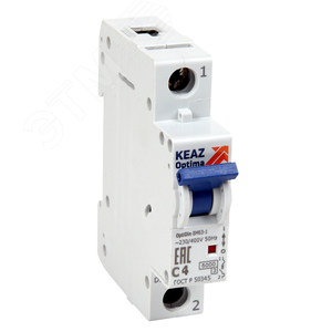 Выключатель автоматический однополюсный 5А С ВМ63 6кА