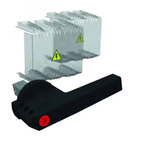 Рукоятка дверная двойная с защитным экраном OptiSwitch D-C5/С6 - КЭАЗ (Курский электроаппаратный завод)