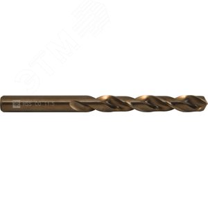 Сверло спиральное по металлу HSS Co в ПВХ упаковке, d12.4 мм - Thorvik