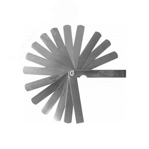 Комплект щупов 15 пластин 0.05-0.6 мм (TG15) - Thorvik