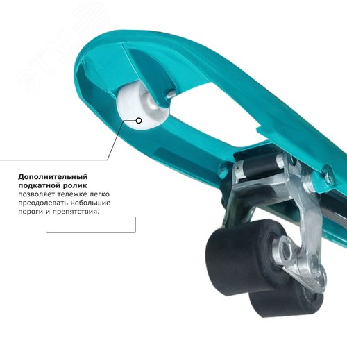 Тележка гидравлическая PROLIFT PRO RT25, г/п 2500кг, колеса полиуретан, вилы 1150х550 - фото 10