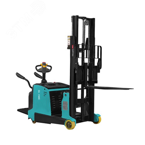 Штабелер самоходный с противовесом PROLIFT PRO SRV1655, г/п 1600кг, в/п 5500 мм, колеса литой полиур - фото 4