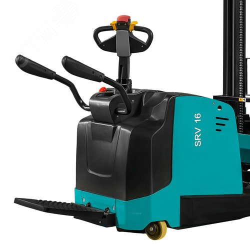 Штабелер самоходный с противовесом PROLIFT PRO SRV1655, г/п 1600кг, в/п 5500 мм, колеса литой полиур - фото 6
