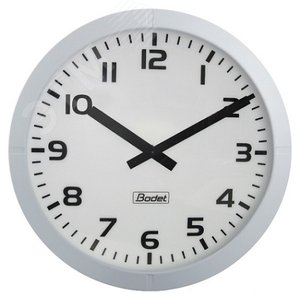 Profil 930 внутренние аналоговые часы, 30 cм, часы/минуты/секунды, черный обод, арабские цифры, NTP-PoE (982G12) - BODET