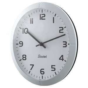 Profil 930 внутренние аналоговые часы, 30 cм, час/минуты, белые, арабские цифры, NTP-POE (982F11) - BODET
