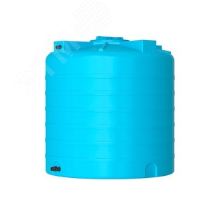 Бак для воды ATV 1000 (1125х1180х1125) 1000л, с поплавком, синий - Акватек