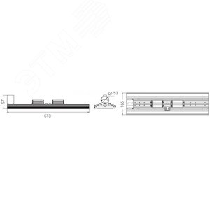 Светильник светодиодный Диора Светильник Unit DC 130/18000 Д K3000 консоль - фото 8