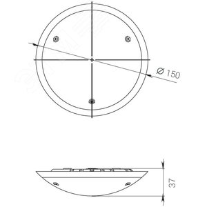 Светильник ЖКХ 6/700 5K 5