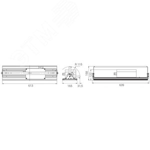 Светильник светодиодный Светильник Unit Ex 150/18000 K60 5K лира 4