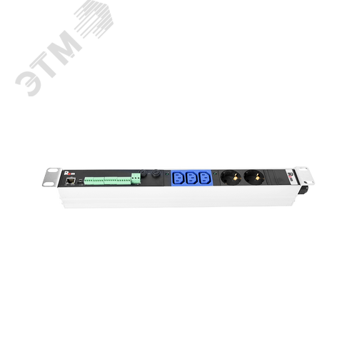 Блок розеток горизонтальный Rem-2MC,LINUx,мониторинг,управление2S,3C13,1_32А,19'',колодка - Rem