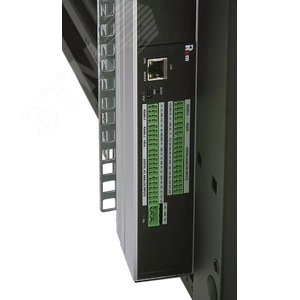 Блок розеток управляемый с мониторингом Rem 2MC3. ОС Linux. 2х2 Schuko. 32 А. алюминиевый 19'. колодка - Rem