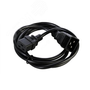 Шнур питания с заземлением IEC 60320 C19/IEC 60320 C20 16A/250В (3x1.5) 3 м - Rem