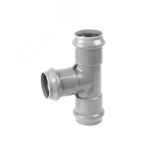 Тройник раструбный НПВХ SDR26 110x110 мм. 90      градусов - Хемкор