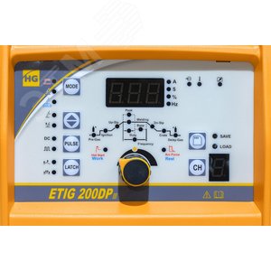 Аппарат аргонодуговой сварки HUGONG ETIG 200DP III (cold tack) - фото 7