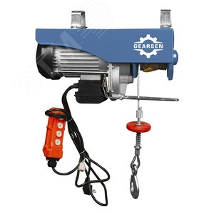 Таль электрическая мини PA 220В 250/500кг, 12/6м (комбинированная) - Gearsen