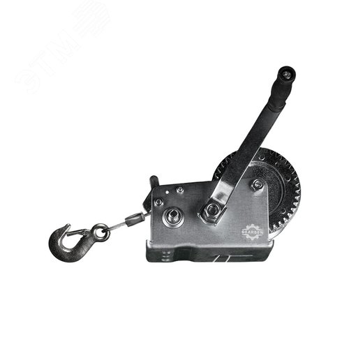 Лебедка ручная барабанная FD-500, г/п 544кг, канат 10м - Gearsen