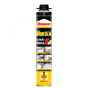 Момент Монтаж 5в1 клейRUSпена проф., 750 мл (Б0052424) - Henkel
