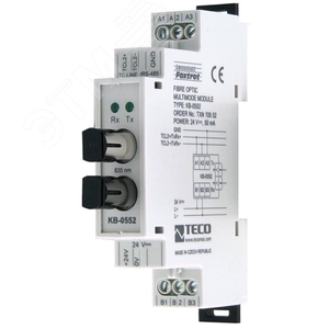 Коммуникационный модуль KB-0552 KB-0552, Конвертер TCL2 (RS-485) / MM оптическое волокно (TXN 105 52) - TECO