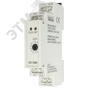Коммуникационный модуль UC-1203 UC-1203: MP-bus, Коммуникационный модуль для серводрайверов Belimo (TXN 112 03) - TECO
