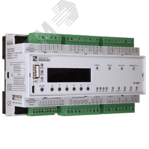 Центральный контроллер CP-2000 CP-2000, CPU/1core, 2xETH100/10,128kB databox, LCD 20mm, 1x RS232, CH1-4, 4xAI/DI, 3xDI/230VAC, 2xRO, 2xCIB (TXN 120 00.11NDNN) - TECO