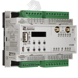 Центральный контроллер CP-2005 LTE CP-2005, CPU/1core, 2xETH100/10, LTE, 128kB databox, LCD-7mm, CH1-4, 6x AI/DI, 6x RO, 2x AO, 1xCIB (TXN 120 05.11NSLN) - NO NAME