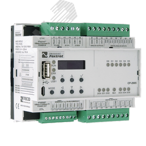 Центральный контроллер CP-2005 CP-2005, CPU/1core, 2xETH100/10, 128kB databox, LCD-7mm, CH1-4, 6x AI/DI, 6x RO, 2x AO, 1xCIB (TXN 120 05.11NSNN) - TECO