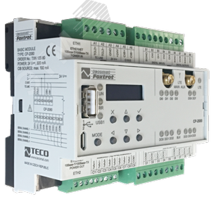 Центральный контроллер CP-2080 LTE CP-2080, CPU/1core, 2xETH100/10, LTE, 128kB databox, LCD-7mm, CH1-4, 4x DI, 6x RO, 2x DO, 1xCIB (TXN 120 80.11NSLN) - TECO