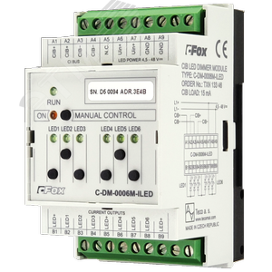 Диммер C-DM-0006M ILED C-DM-0006M ILED: CIB, 6 каналов диммирования LED чипов (TXN 133 46) - TECO