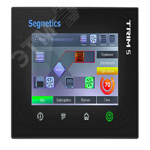 Панель оператора с функциями контроллера - Segnetics