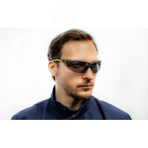 Очки защитные открытые с затемненными линзами ASO2 - фото 2