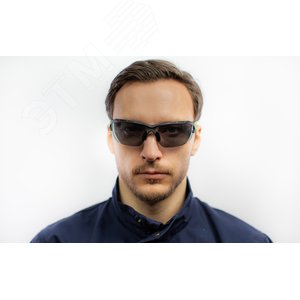 Очки защитные открытые с затемненными линзами ASO2 - фото 3