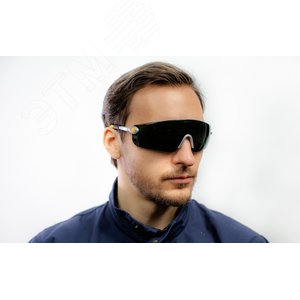 Очки открытые защитные LIPARI2 с затемненной линзой T5 - фото 2
