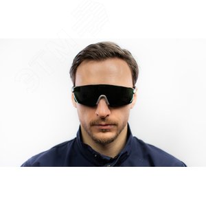 Очки открытые защитные LIPARI2 с затемненной линзой T5 - фото 3
