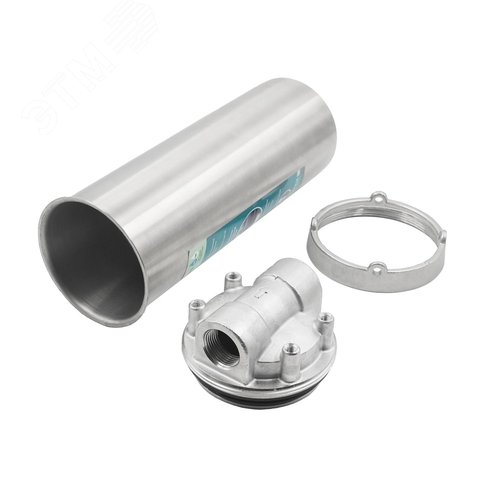 Корпус магистрального фильтра HPS-10C-10SL 3/4",  из нержавеющей стали - фото 4