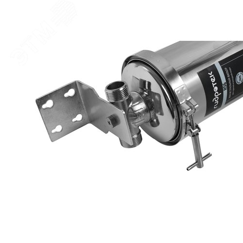 Корпус магистрального фильтра 20 BB HSG-20BB 1', из нержавеющей стали - фото 4
