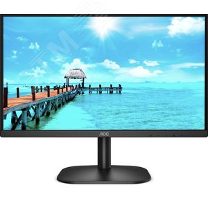 Монитор 21.5' VA, 1920x1080 , 4 мс, 3000:1, 250  Кд/м2, DVI-D, VGA - AOC