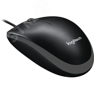 Мышь Logitech B100 черная - фото 2