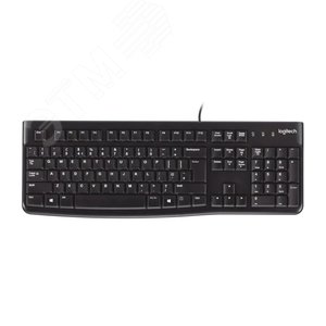 Клавиатура проводная K120, 104 клавиши, USB-A, черный, 920-002522 - Logitech