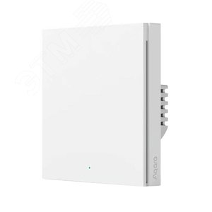 Выключатель умный Aqara Smart wall switch H1 ( (with neutral, single rocker) (WS-EUK03) - фото 2