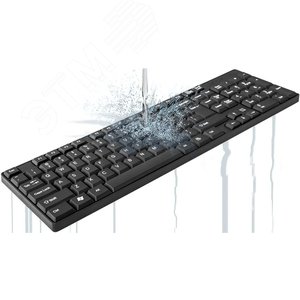 Клавиатура Accent SB-720 USB, 104 клавиши, черный (45720) - фото 2